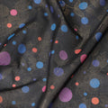 Black Polka Dot Sudanese Cotton Voile Thobe