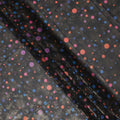 Black Polka Dot Sudanese Cotton Voile Thobe
