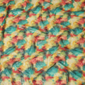 Multicolor Abstract Sudanese Cotton Voile Thobe