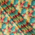 Multicolor Abstract Sudanese Cotton Voile Thobe