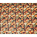 Orange Abstract Sudanese Cotton Voile Thobe