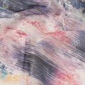 Multicolor Abstract Sudanese Cotton Voile Thobe
