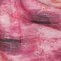 Pink Abstract Sudanese Cotton Voile Thobe