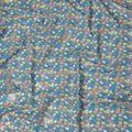 Blue Abstract Sudanese Cotton Voile Thobe