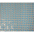 Blue Abstract Sudanese Cotton Voile Thobe