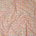 Pink Abstract Sudanese Cotton Voile Thobe
