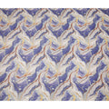 Purple Abstract Sudanese Cotton Voile Thobe