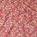 Deep Rose Pink Pure Cotton Voile 110cm