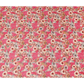 Deep Rose Pink Pure Cotton Voile 110cm