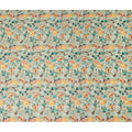 Mint Green Printed Cotton Voile Fabric 110cm