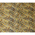 Olive Brown Viscose Crepe Printed Fabric 110cm