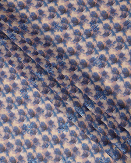 Purple Leaf Sudanese Cotton Voile Thobe
