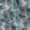 Blue Leaf Sudanese Cotton Voile Thobe