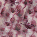 Pink Leaf Sudanese Cotton Voile Thobe