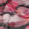 Pink Abstract Sudanese Cotton Voile Thobe