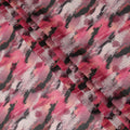Pink Abstract Sudanese Cotton Voile Thobe