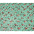 Green Bouquet Sudanese Cotton Voile Thobe