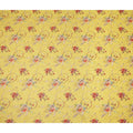 Yellow Bouquet Sudanese Cotton Voile Thobe