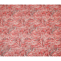 Red Animal Skin Sudanese Cotton Voile Thobe