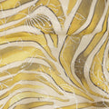 Yellow Animal Skin Sudanese Cotton Voile Thobe