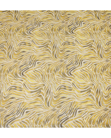 Yellow Animal Skin Sudanese Cotton Voile Thobe