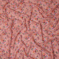 Pink Floral Sudanese Cotton Voile Thobe