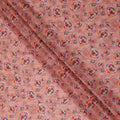 Pink Floral Sudanese Cotton Voile Thobe