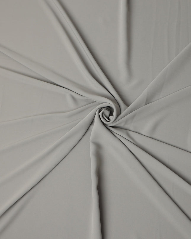 Grey Stretchable Crepe Fabric 150cm | Regal Fabrics