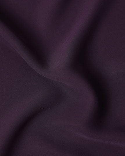 Purple Stretchable Crepe Fabric 150cm | Regal Fabrics