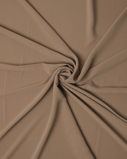 Brown Stretchable Crepe Fabric 150cm | Regal Fabrics