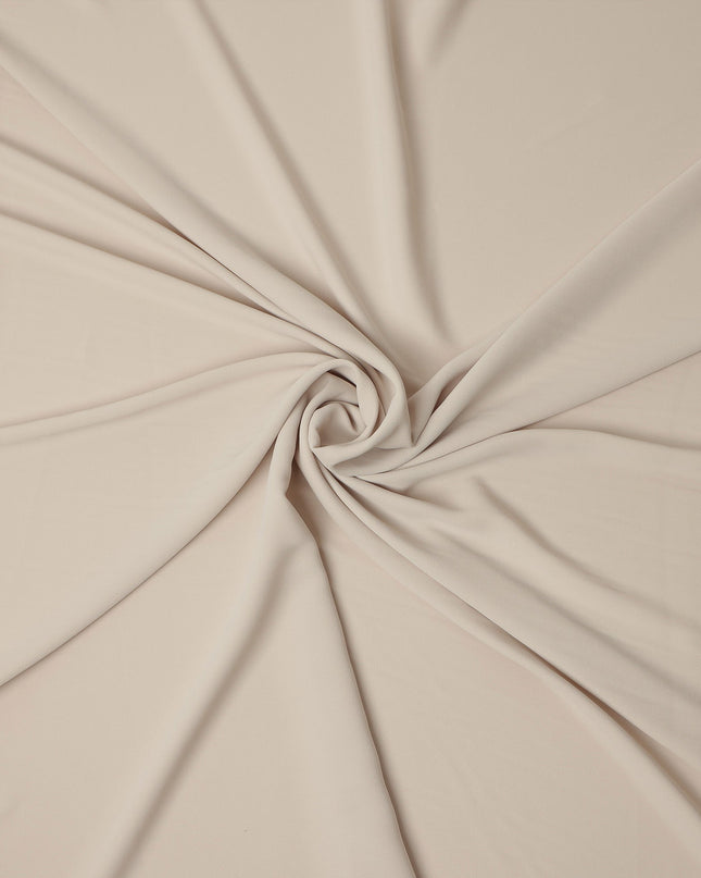 Beige Stretchable Crepe Fabric 150cm | Regal Fabrics