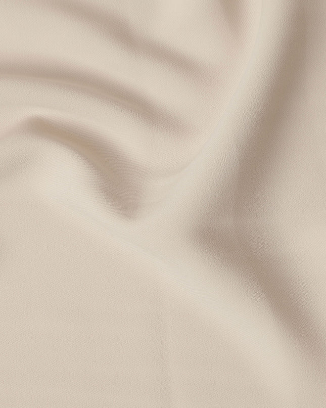 Beige Stretchable Crepe Fabric 150cm | Regal Fabrics