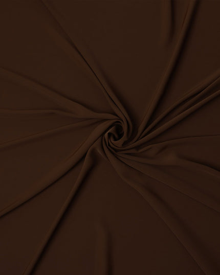 Brown Stretchable Crepe Fabric 150cm | Regal Fabrics