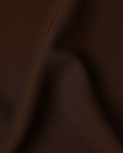 Brown Stretchable Crepe Fabric 150cm | Regal Fabrics
