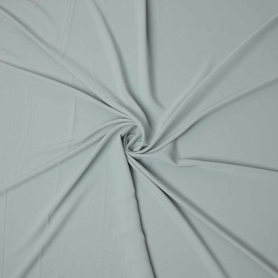 Grey Stretchable Crepe Fabric 150cm | Regal Fabrics