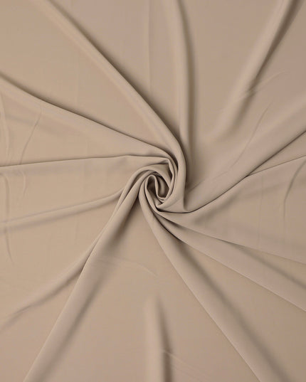 Beige Stretchable Crepe Fabric 150cm | Regal Fabrics