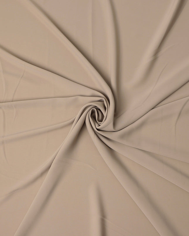 Beige Stretchable Crepe Fabric 150cm | Regal Fabrics