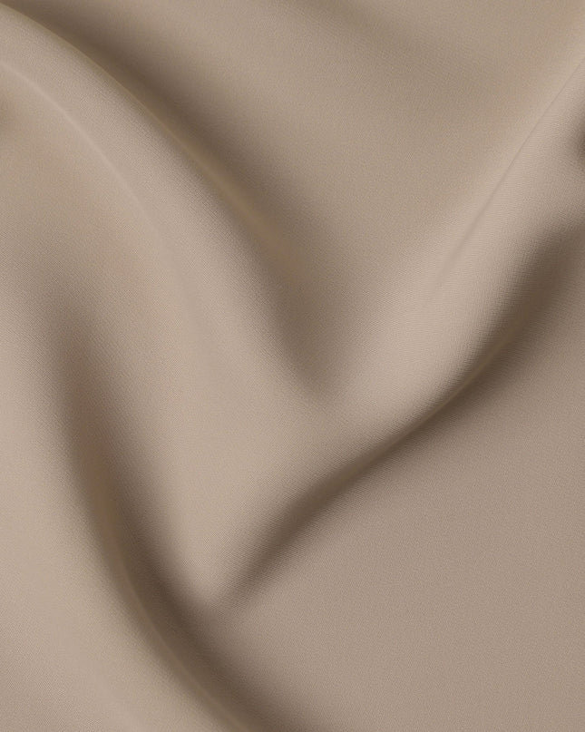 Beige Stretchable Crepe Fabric 150cm | Regal Fabrics