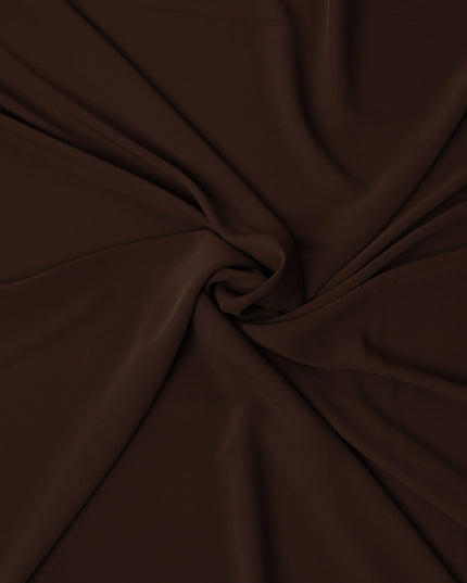 Brown Stretchable Crepe Fabric 150cm | Regal Fabrics