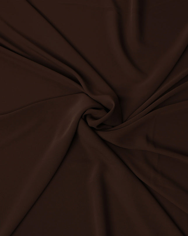 Brown Stretchable Crepe Fabric 150cm | Regal Fabrics