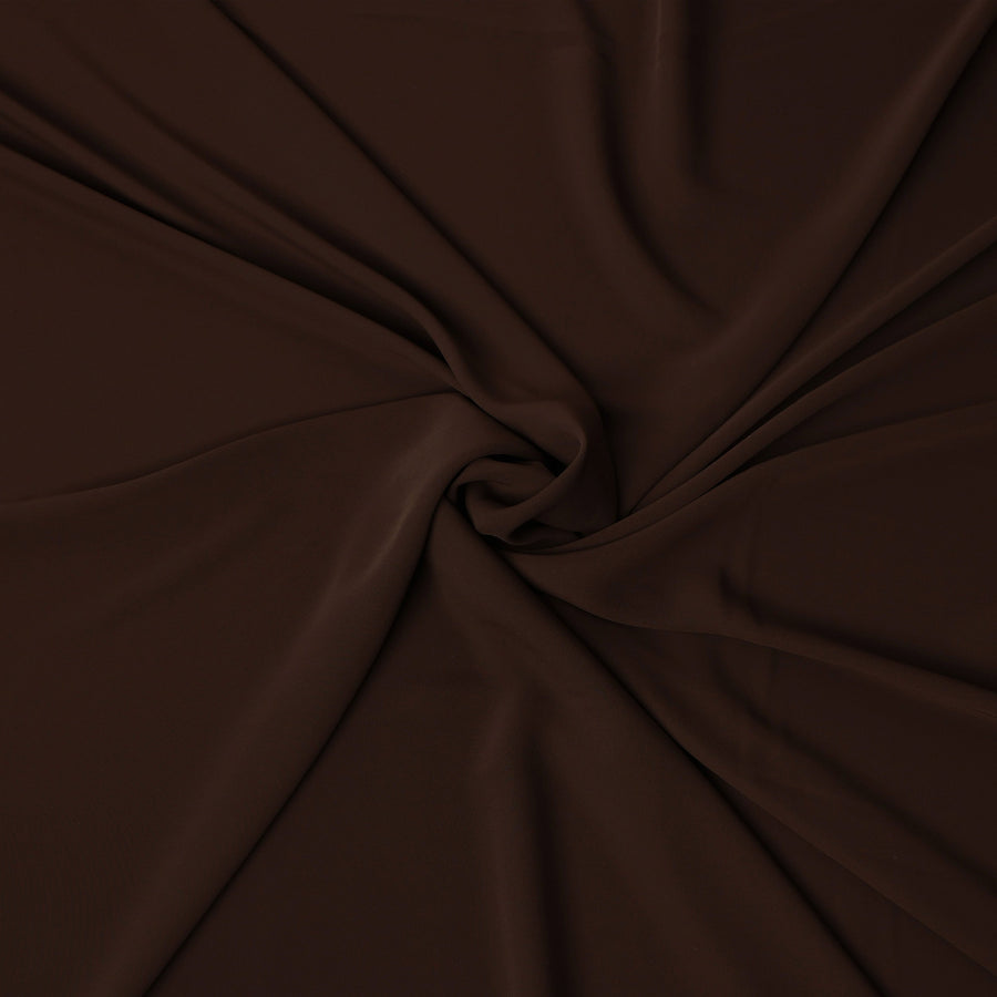 Brown Stretchable Crepe Fabric 150cm | Regal Fabrics