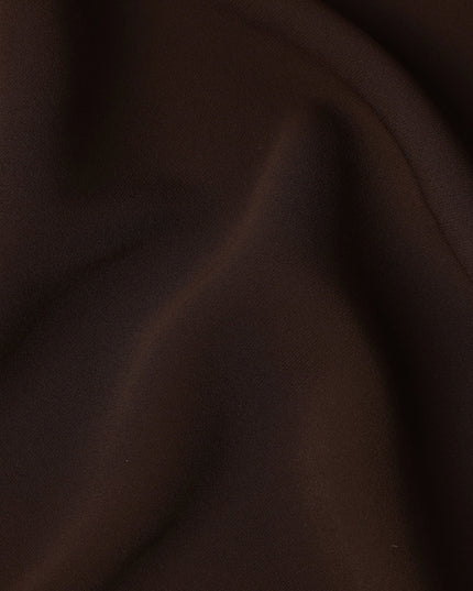 Brown Stretchable Crepe Fabric 150cm | Regal Fabrics