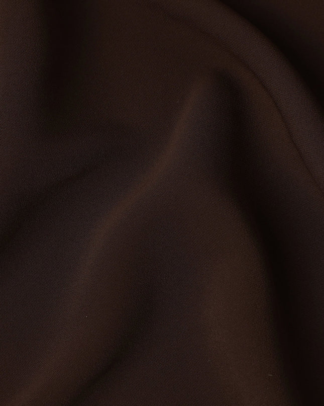 Brown Stretchable Crepe Fabric 150cm | Regal Fabrics