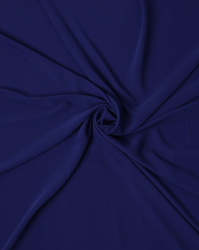 Blue Stretchable Crepe Fabric 150cm | Regal Fabrics