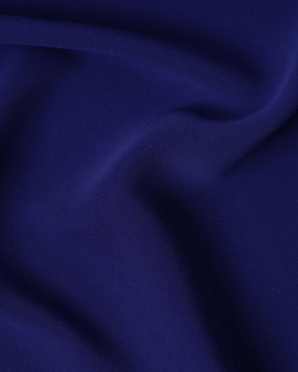 Blue Stretchable Crepe Fabric 150cm | Regal Fabrics