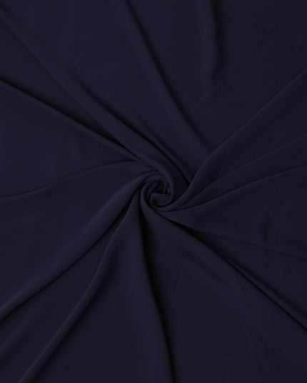 Blue Stretchable Crepe Fabric 150cm | Regal Fabrics