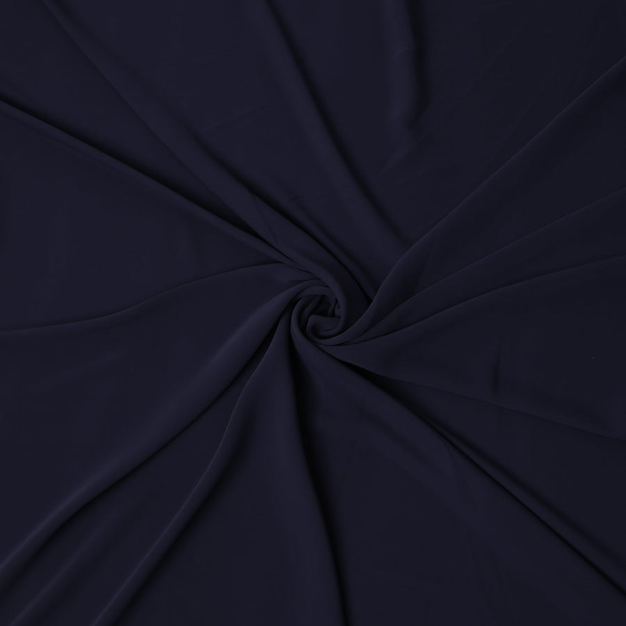 Blue Stretchable Crepe Fabric 150cm | Regal Fabrics