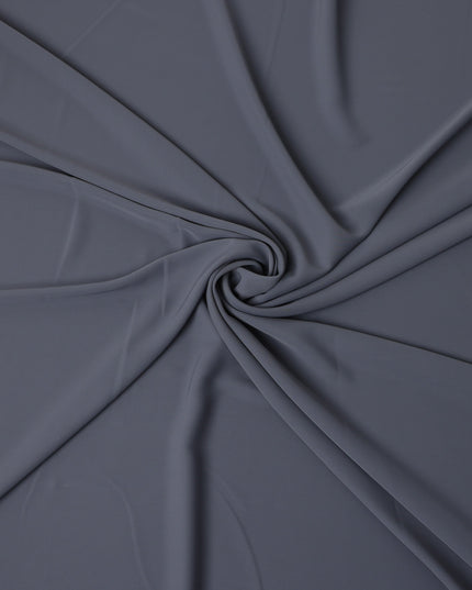 Grey Stretchable Crepe Fabric 150cm | Regal Fabrics