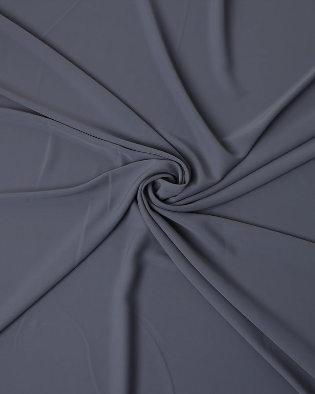 Grey Stretchable Crepe Fabric 150cm | Regal Fabrics
