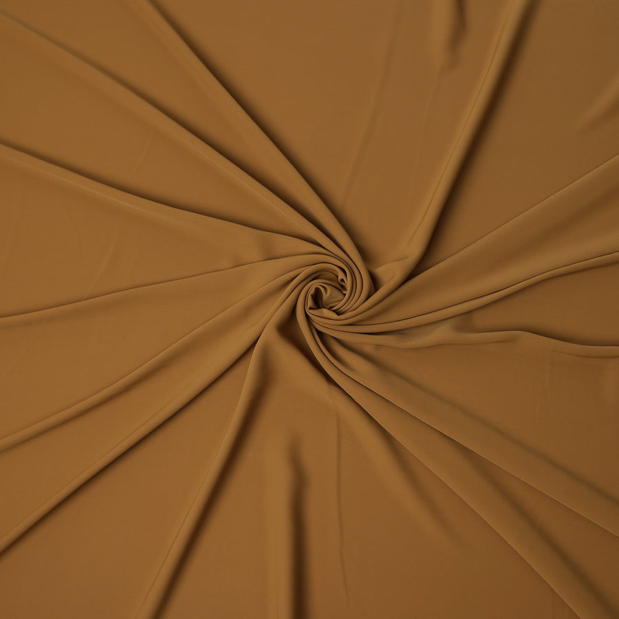 Brown Stretchable Crepe Fabric 150cm | Regal Fabrics